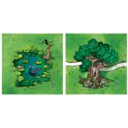 Carcassonne - Каркассон. Солове́й-Разбо́йник & Водяной (russisch)