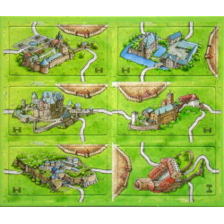 Carcassonne: Burgen in Deutschland