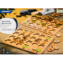 Holzspiel: Wer bin ich