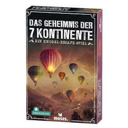 Knobel-Escape-Spiel - Das Geheimnis der 7 Kontinente