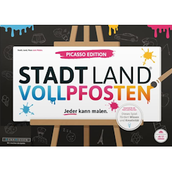 Stadt Land Vollpfosten - Picasso Edition - "Jeder kann malen"