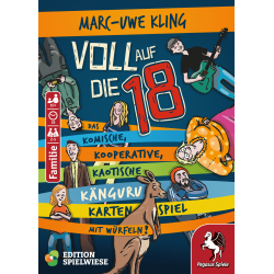Voll auf die 18 - Das Känguru-Kartenspiel