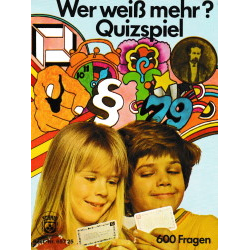 Wer weiß mehr? Quizspiel