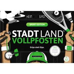 Stadt Land Vollpfosten - Sport Edition - "Grips statt Gips." Stadt Land Vollpfosten - Sport Edition - "Grips statt Gips."