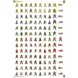 Carcassonne: Meeple-Aufkleber Carcassonne: Meeple-Aufkleber