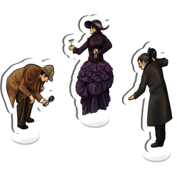 Der perfekte Moment - Die Sherlock-Erweiterung - Deluxe Spielmaterial