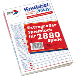 Knubbel-Yatzy-Block Knubbel-Yatzy-Block